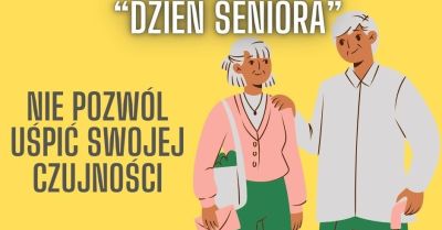 14 listopada Dzień Seniora Seniorze chroń swoje oszczędności